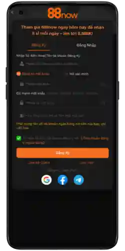 Đăng Ký Tài Khoản 88NOW – Bắt Đầu Trải Nghiệm Ngay!